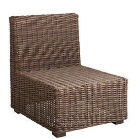 COCOA WICKER LOUNGE FURNITURE - MID SECTION